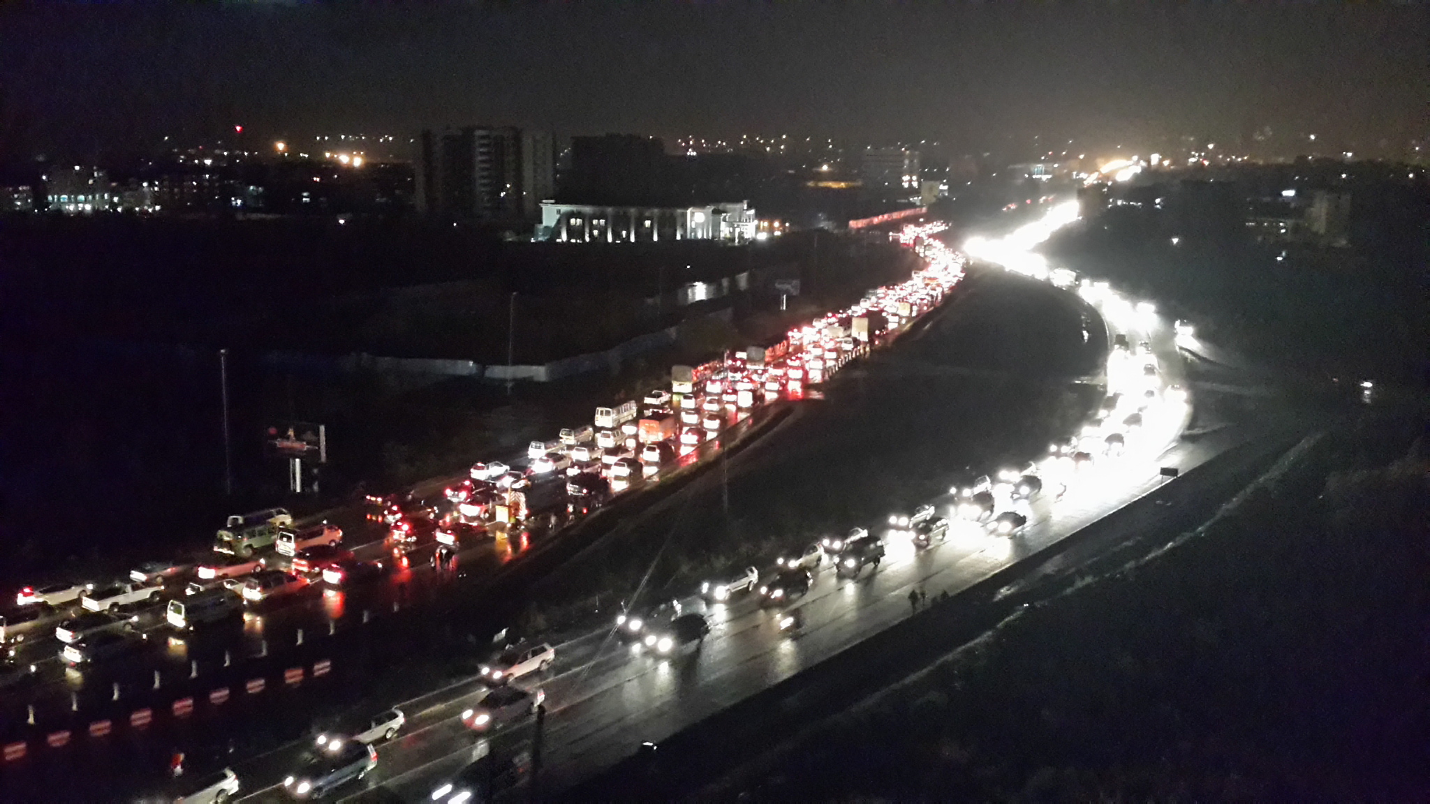 Traffic Jam on Mombasa Road
