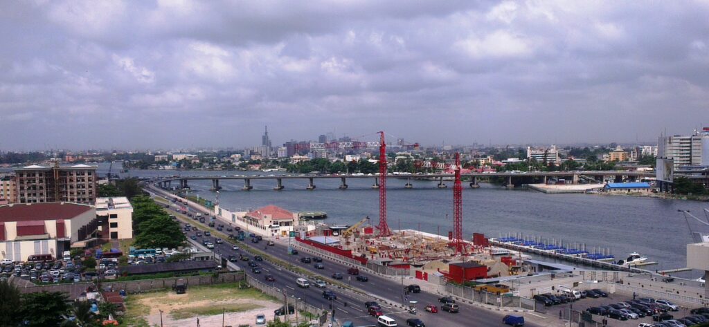 Victoria Island, Lagos, Nigeria. Osumba Mbadiwe Avenue