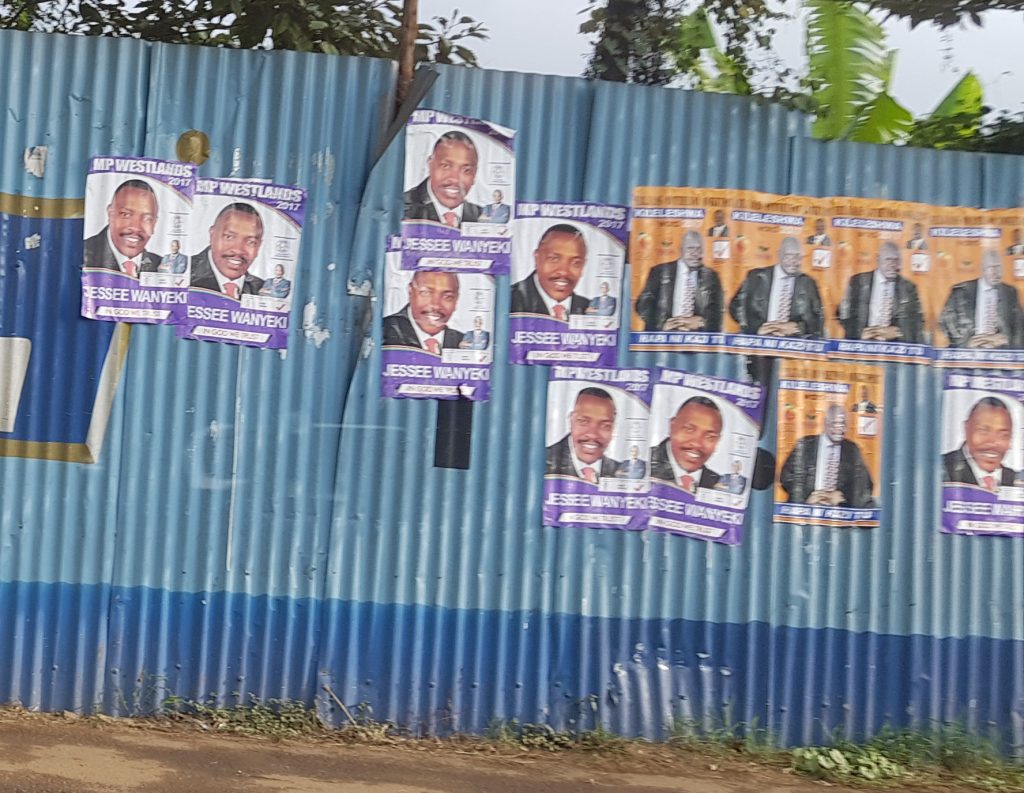 Kenya Election 2017 - Campaign posters