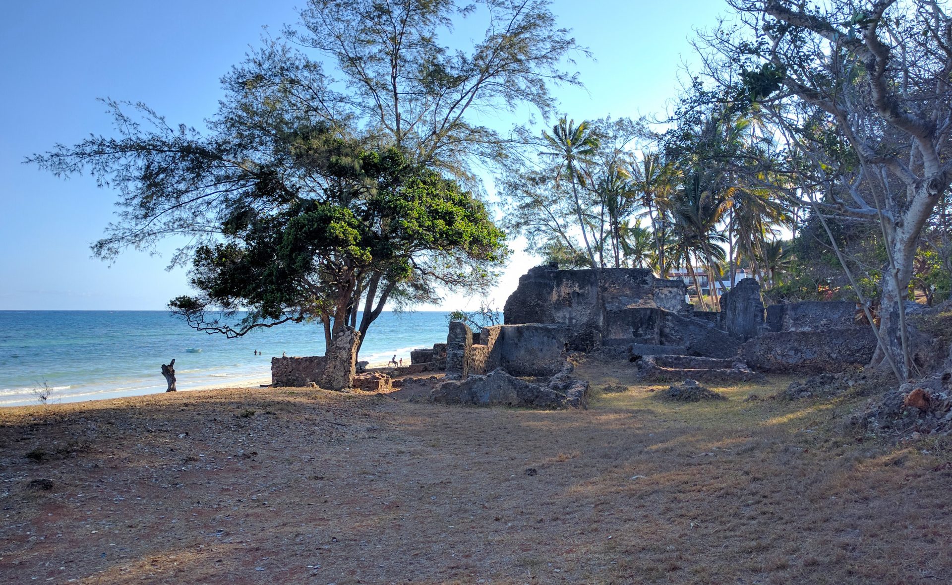 Jumba Ruins in Mtwapa, Kenya