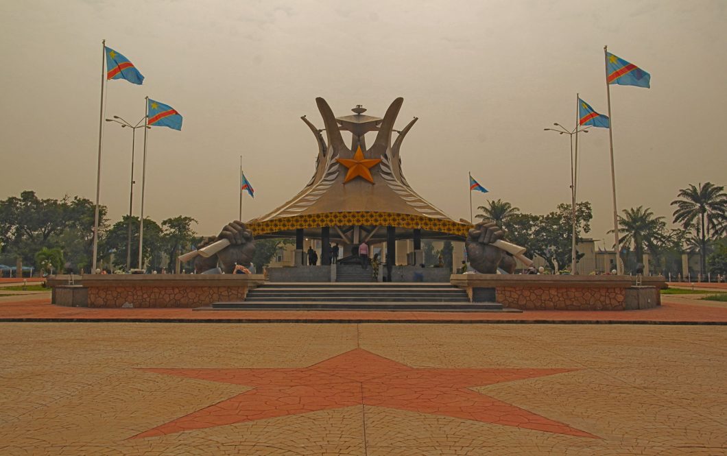 The Laurent Kabila Mausoleum in Kinshasa. Built to commemorate the late former president, assassinated in 2002, and succeeded by his son, Joseph Kabila