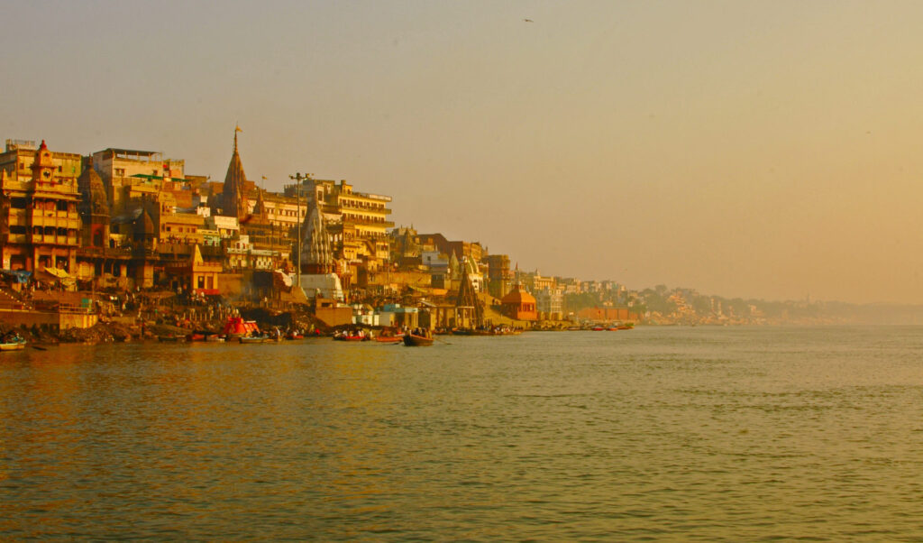 Varanasi - Early morning on the Ganga River