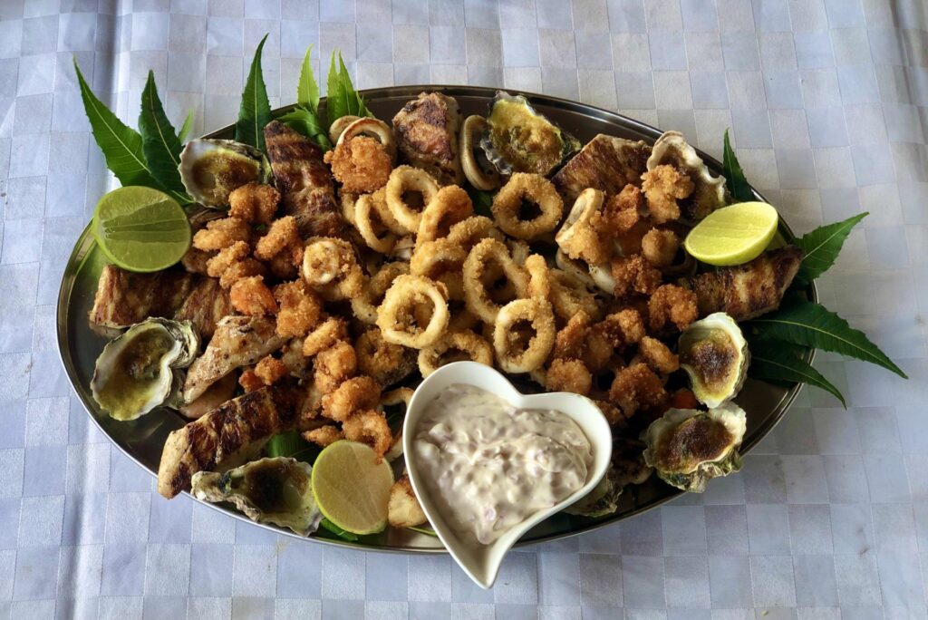 Nautilus Restaurant in Kilifi - Seafood Platter
