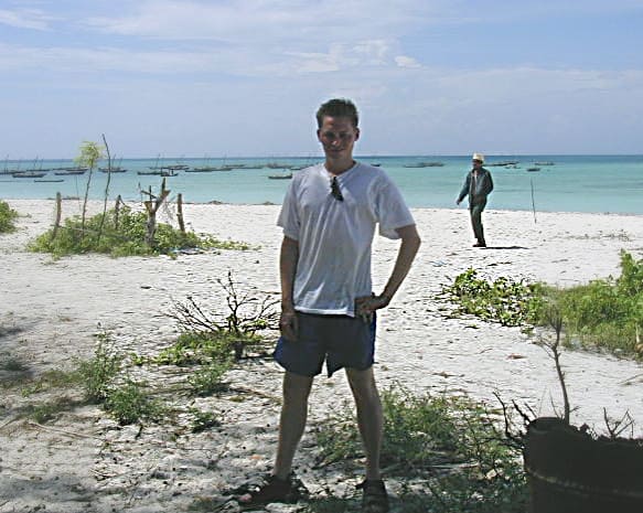 Me in Zanzibar in 2002