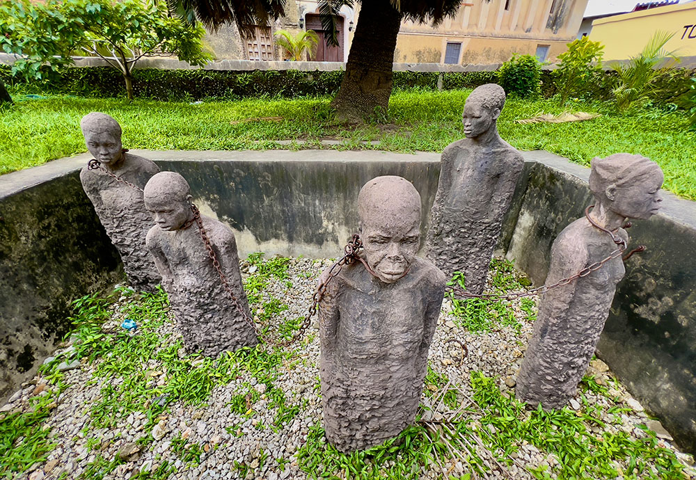 Zanzibar - The Slave Monument in Stone Town