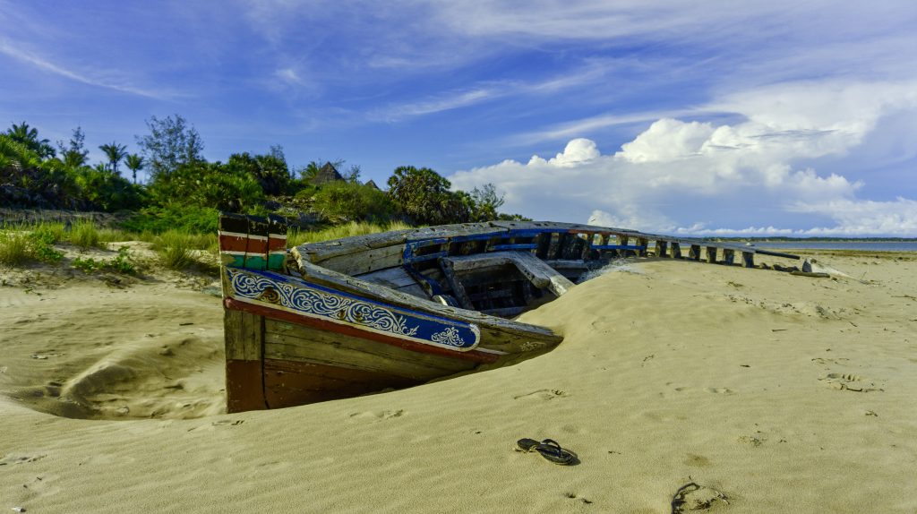 Mambrui - Stranded Boat