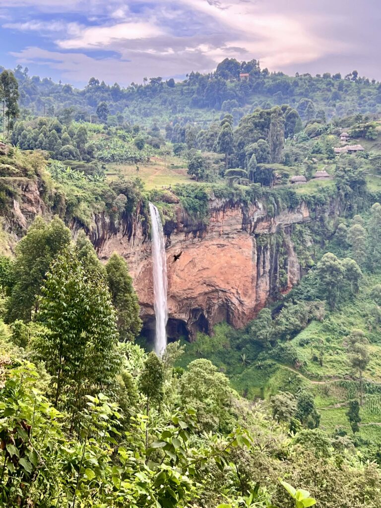 Sipi Falls - the main waterfall