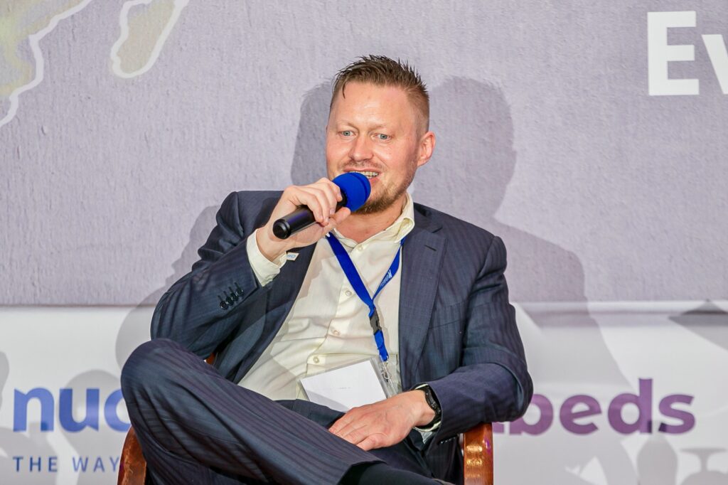 Håvar Bauck speaking at Africa Traveltech Summit