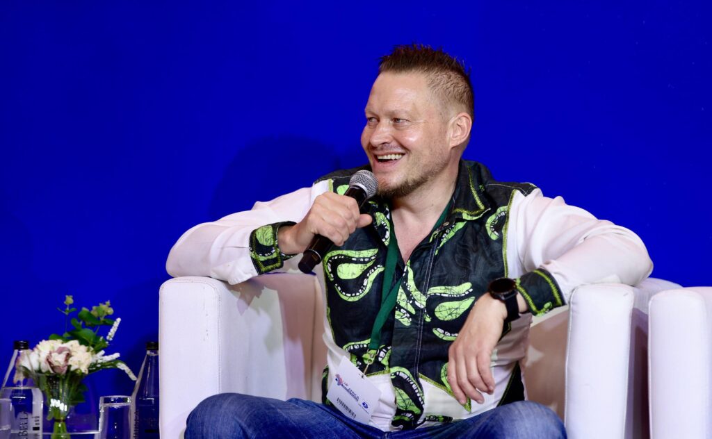 Håvar Bauck speaking at the Africa Youth In Tourism Innovation Summit and Challenge (AYTIS) 2024