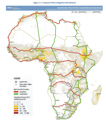 Africa Integrated High-Speed Train Network
