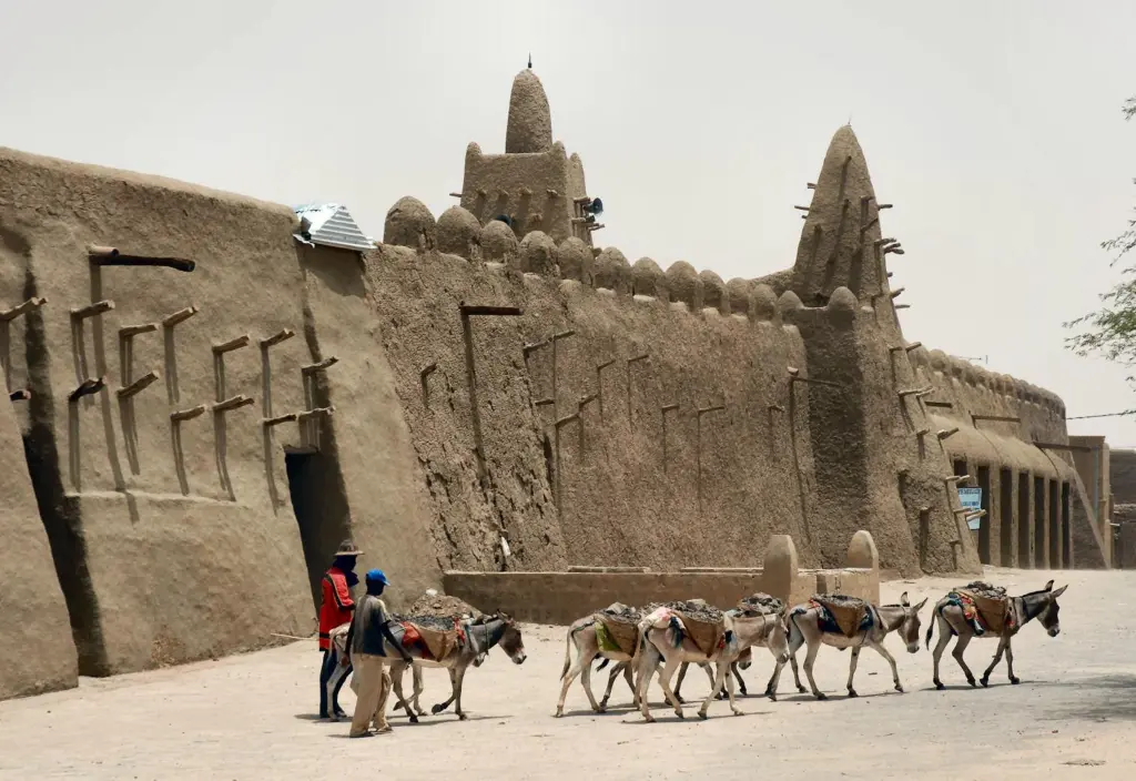 Djinguereber Mosque in Timbuktu